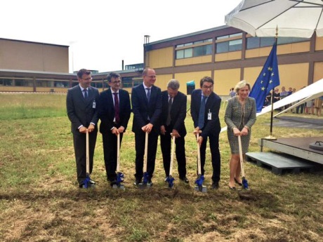 JRC Wing M groundbreaking - 460 (Europa)